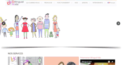 Desktop Screenshot of bilingual-kids.fr